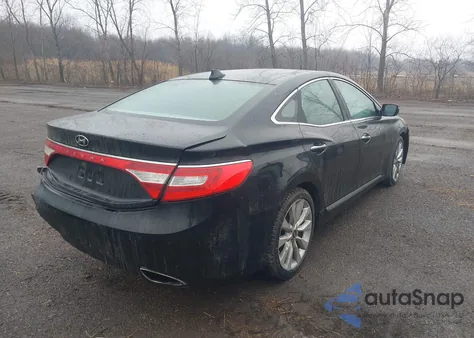 2012 Hyundai Azera z USA, uszkodzony, nr VIN KMHFH4JG9CA157722
